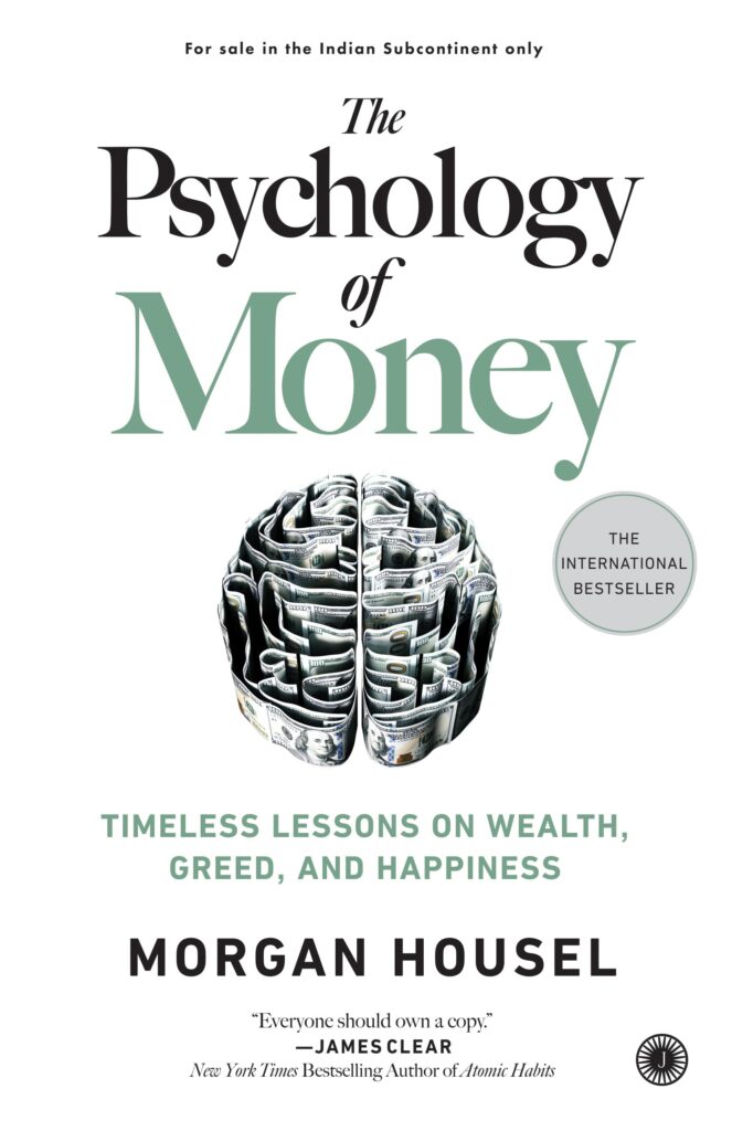 The Pyschology of Money book cover by Morgan Housel