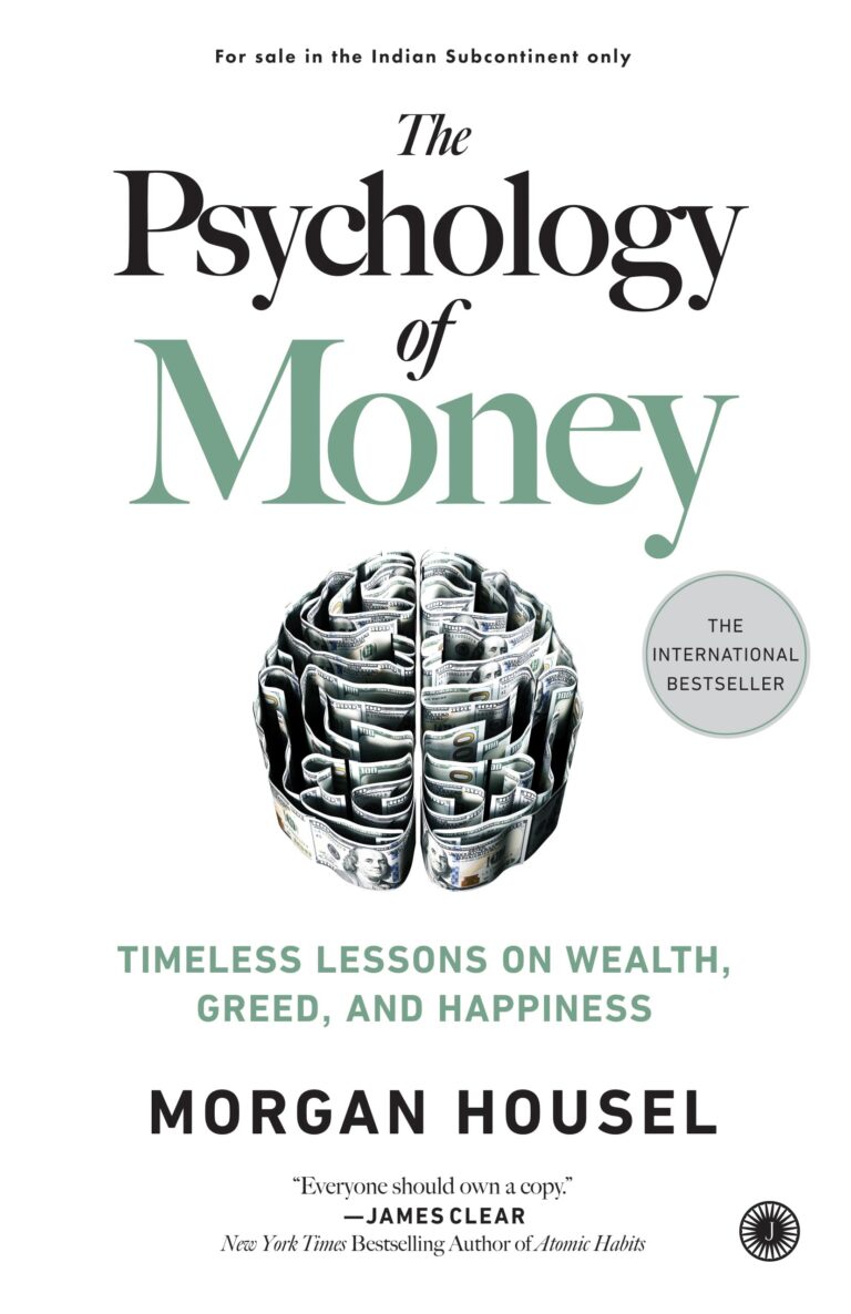 The Pyschology of Money book cover by Morgan Housel