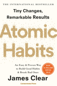 Atomic Habits book cover by James Clear