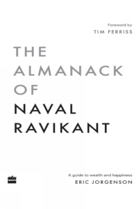 The Almanack of Naval Ravikant book cover by Eric Jorgenson