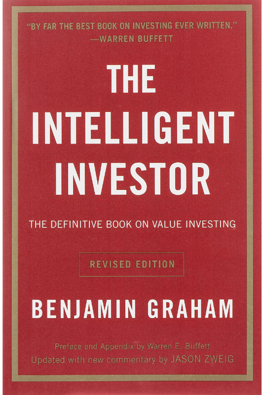 The Intelligent Investor book cover by Benjamin Graham value investing classic